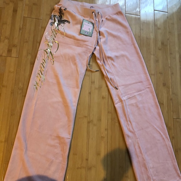 Juicy Couture Pants - 💘 New Pink juicy couture velour pants size small